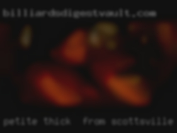 Petite, thick,  5'2, Red from Scottsville, KY bone.